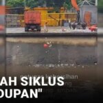 VIDEO: Viral Petugas Kebersihan Buang Sampah ke Sungai, Lalu Bawa Truk Sampah Lagi, Netizen: Itu Siklus Kehidupan