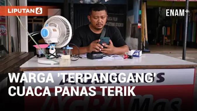VIDEO: Cuaca panas membuat marah warga Jakarta